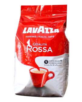 Кава в зернах Lavazza Qualita Rossa, 1 кг (70/30) (8000070035904) - фото