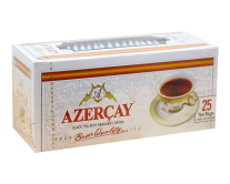 Чай чорний з ароматом бергамоту Azercay, 2г*25 шт (ароматизований чай у пакетиках) (4760062100938) - фото