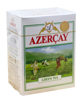 Чай зеленый Azercay Классический, 100 г (4760062103090) - фото