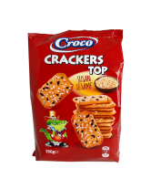 Крекер с кунжутом 150 гр CROCO CRACKERS (5941194003529) - фото