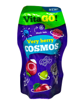 Напиток сокосодержащий Фруктово-ягодный VitaGO! Very Berry Cosmos, 200 мл (5319990227522) - фото