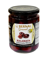 Оливки Каламата з кісточкою Bernal Gourmet Kalamata, 436 г 8428391006326 - фото