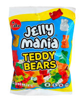 Желейні цукерки JAKE Jelly Mania Teddy Bears Плюшеві Ведмедики, 100 г (8412147570537) - фото