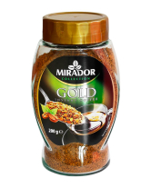 Кава розчинна сублімована Mirador Gold, 200 г (5904277113744) - фото