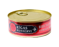 Кілька в томатному соусі Rigas Konservi Bretlinas Tomatu Merce, 240 г 4750817736611 - фото
