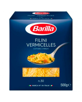 Макарони BARILLA FILINI VERMICELLES № 30 Філіні, 500 г - фото