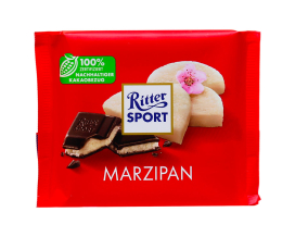 Шоколад черный с марципаном Ritter Sport Marzipan, 100 г (4000417602510) - фото