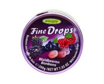 Леденцы со вкусом лесных ягод Woogie Fine Drops Waldbeeren Bonbons, 200 г (9002859055614) - фото
