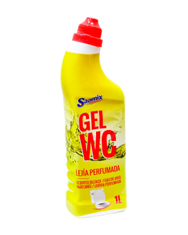 Гель для унітазу з хлором Saamix Gel WC Lejia Perfumada, 1 л (8413281501128) - фото