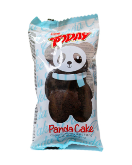 Тістечне бісквітне шоколадне Панда з молочною начинкою Elvan TODAY Panda Cake, 45 г (8693029702714) - фото