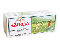Чай зелений Azercay Klassik, 2г*25 шт (у пакетиках) (4760062101720) - фото