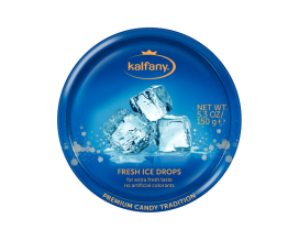 Леденцы с освежающим вкусом Kalfany Fresh Ice Drops, 150 г (4002590000046) - фото