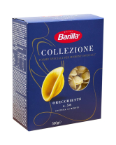 Макарони BARILLA Collezione ORECCHIETTE № 56 Орек'єтте/Вушка без яйця, 500 г - фото