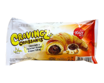 Круассан с шоколадно-ореховой начинкой JOUY & CO Cravingz Croissants, 45 г (8719189419405) - фото