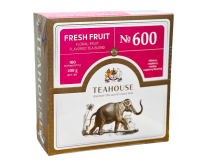 Чай Teahouse Свіжий фрукт № 600 (фруктовий чай у пакетиках), 200 г (100шт*2 г) (4820209846171) - фото
