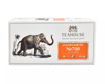 Чай Teahouse Альпийский луг Слон (травяной чай в пакетиках), 33 г (22шт*1,5г) (4820209845563) - фото