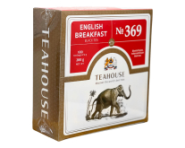 Чай Teahouse Англійський сніданок № 369 (чорний чай у пакетиках), 200 г (100шт*2г) (4820209846126) - фото
