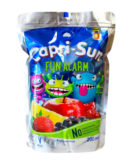 Напиток сокосодержащий Фруктово-ягодный Capri-Sun Fan Alarm, 200 мл (4000177019276) - фото