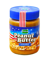 Арахісове масло кремове Gina Peanut Butter Creamy, 350 г (9002859077050) - фото