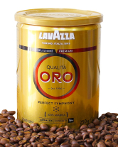 Кава мелена Lavazza Qualita Oro 100% арабіка, 250 г (ж/б) (8000070020580) - фото