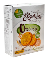 Печенье без сахара с киноа Elgorriaga Elgo Vita 0% Sugar Quinoa, 150 г (8410255913307) - фото