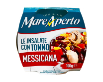 Салат с тунцом и овощами Мексиканский Mare Aperto Le Insalada con Tonno Messicana, 160 г (8410131064871) - фото