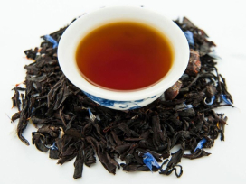 Чай черный ароматизированный "Teahouse" Дикая вишня № 514, 50 г - фото