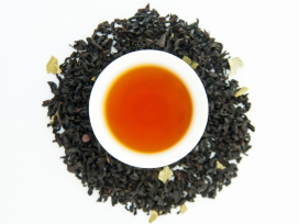 Чай черный ароматизированный "Teahouse" Земляника со сливками № 515, 50 г - фото