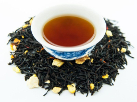 Чай черный ароматизированный "Teahouse" Апельсиновый фреш № 509, 50 г - фото