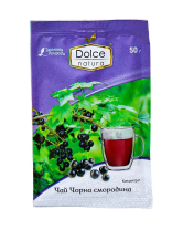 Чай концентрат DOLCE NATURA "Чорна смородина", 50 г - фото