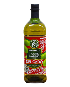 Оливковое масло первого отжима Monterico Delicado Aceite de Oliva Virgen, 1 л (8412454002639) - фото