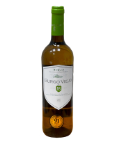 Вино сухе біле столове Rioja Burgo Viejo Blanco DOC, Іспанія,  0,75 л  (8437002513023) - фото