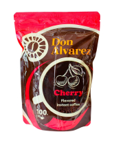 Кава розчинна Don Alvarez Cherry Вишня, 100 г (100% арабіка) (4820241480012) - фото