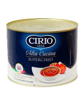 Паста томатная концентрированная Cirio Alta Cucina Supercirio, 2100 г (8001440127076) - фото