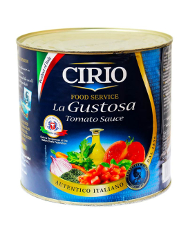 Соус томатный Cirio La Gustosa Tomato Sause, 2550 г (8001440127588) - фото