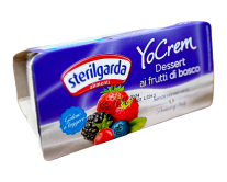 Йогурт з лісовими ягодами Sterilgarda Alimenti YoCrem, 200 г (8002795002438) - фото