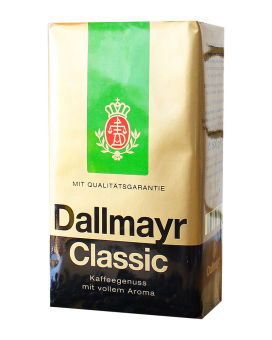Кофе молотый Dallmayr Classic, 500 г (90/10) (4008167023609) - фото