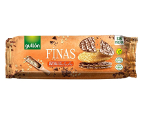 Печиво вівсяне з молочним шоколадом GULLON Finas Avena con Chocoleche, 150 г (8410376064483) - фото
