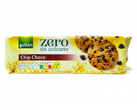 Печиво без цукру з шоколадною крихтою GULLON ZERO Chip Choco, 150 г - фото