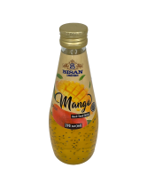 Напій BISAN Basil Seed Drink MANGO 290 мл c/б (4820186124965) - фото