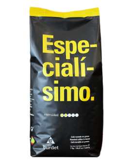 Кофе в зернах BURDET Especialisimo, 1 кг (80/20) 8437003561122 - фото
