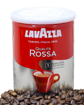 Кава мелена Lavazza Qualita Rossa, 250 г (70/30) (ж/б) (8000070035935) - фото