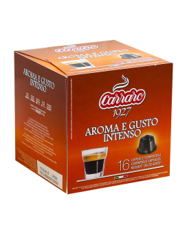 Кофе в капсулах Carraro Aroma E Gusto Intenso DOLCE GUSTO, 16 шт 8000604901842 - фото