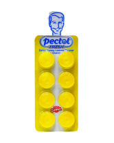 Льодяники Damel Pectol Extra Honey-lemon + Vitamin C Мед-лимон та вітамін С, 19,2 г (84115546) - фото