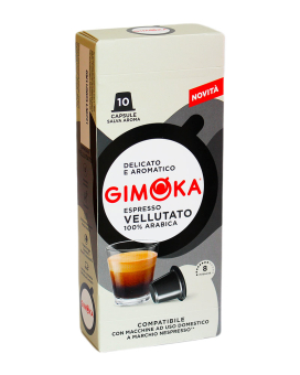Капсула Gimoka VELLUTADO Nespresso, 10 шт (100% арабика) 8003012001722 - фото