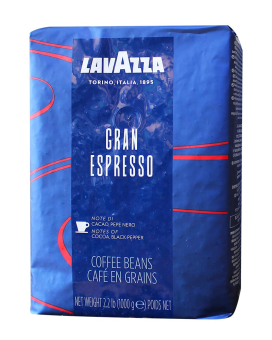 Кофе в зернах Lavazza Gran Espresso, 1 кг (60/40) 8000070021341 - фото