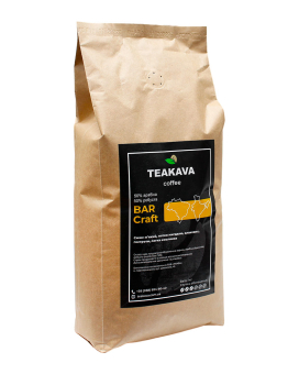 Кава в зернах Teakava BAR Craft, 1 кг (50/50) - фото
