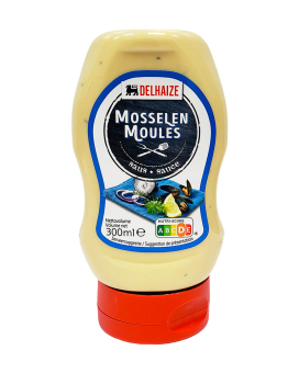 Соус для мидий Delhaize Mosselen Moules Sause, 300 мл (5400113515869) - фото