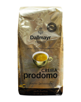 Кофе в зернах Dallmayr Crema Prodomo, 1 кг (100% арабика 4008167055105 - фото