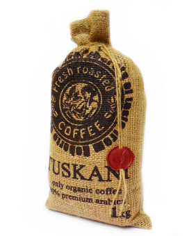 Кофе в зернах Tuskani Organic, 1 кг (100% арабика) (8005630624048) - фото